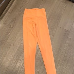 Onzie bright orange leggings